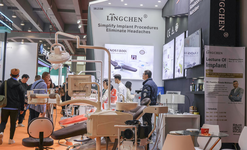 Hersteller von Lingchen-Zahnarztstühlen auf der Dentalmesse 2024