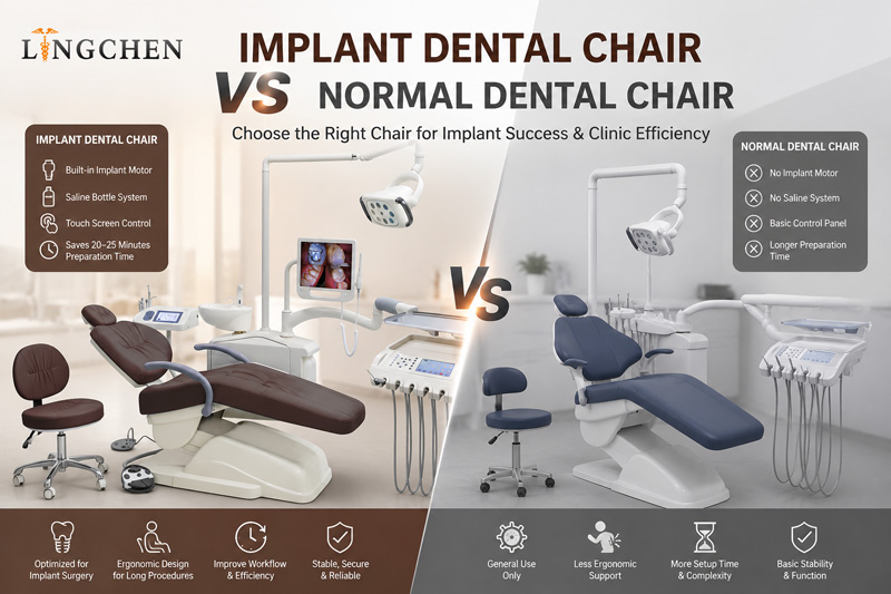 Implant Dental Chair kumpara sa Normal Dental Chair: Hain ang Mas Maayo alang sa Modernong Implant Dentistry?